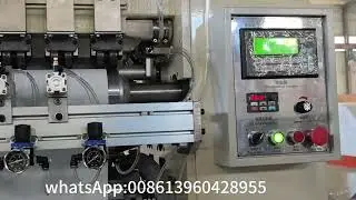 V folding hand towel and facial tissue folding machine