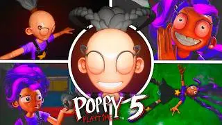 Poppy Playtime, глава 5 &mdash; Все секретные кат-сцены с Лили Лавбрейдс за пределами игровой зоны.