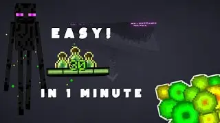 EASY! Enderman XP Farm Minecraft 1.21+ (JAVA + BEDROCK)