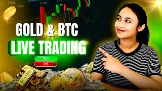 Live GOLD & Bitcoin & Ethereum Chart Analysis | 25 NOVEMBER | Educational Purpose Only