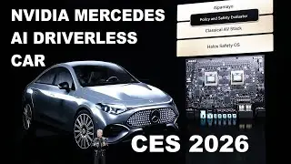 CES 2026: NVIDIA Shows Self Driving Cars Vehicles | ChatGPT Physical AI Powers Autonomous Cars 🚗🤖