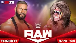 Ultimate Warrior VS Bron Breaker | Extreme Rules Match | WWE 2K25 Gameplay