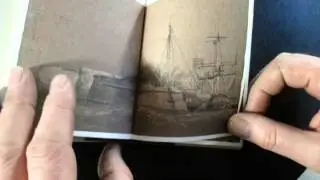 BEAUTIFUL LITTLE 1988 TATE GALLERY REPRODUCTION of J.M.W. TURNER SKETCHBOOK