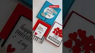 DIY PARENT'S DAY GREETING CARD IDEAS #cardmaking #parentsday #diy #homemadecards