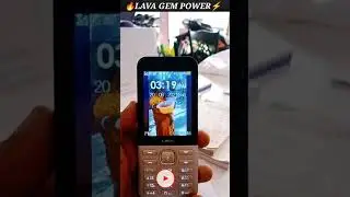 🔥LAVA GEM POWER⚡#lava #lavaphone #keypadphone #viral #youtube #shortvideo #unboxing #trend #videos