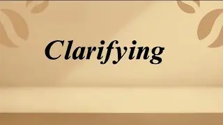 Clarifying - Essential English skills/English learning tips