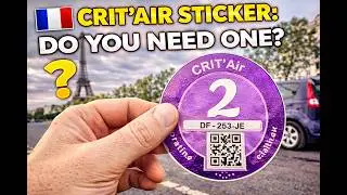 How to Apply for the Crit'Air Sticker #france #vacation Anti #pollution Zones Vignette #driving