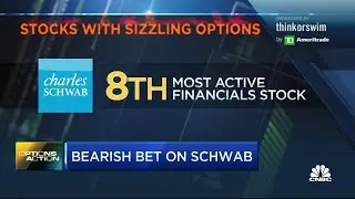 Options Action: Investors leaning bearish on Charles Schwab
