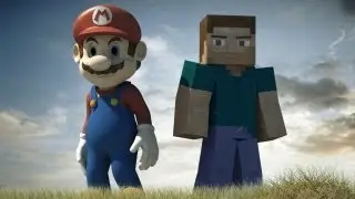 &lrm;Steve and Mario - Cool Friend (3D Animation)