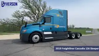 2019 Freightliner Cascadia 126 Raised Roof Sleeper Walkthrough Video