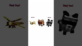 Dragonfly, red fox, and raccoon ability in grow a garden #roblox #growagarden #gaming