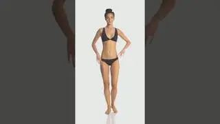 Eidon Solid Rooney Fixed Triangle Bikini Top | SwimOutlet.com