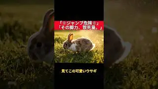 ウサギの死因1位が「自分のキック」な件 #脳のバグ部屋