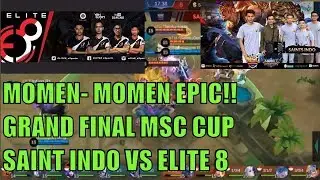 ЯРКИЙ МОМЕНТ ЭПИЧЕСКОГО ГРАНД-ФИНАЛА SAINT INDO VS ELITE 8 MSC 2017..