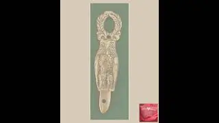 Antique Cast Brass Owl Door Knocker Made in England Lover Antiques and Vintage