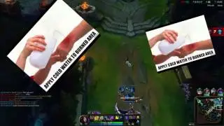 LEAGUE OF LEGENDS WOOD DIVISION #2 FUNNY MOMENTS FT BURNS