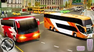 Coach Bus Simulator - City Public Transport Driving Game | Android Gameplay