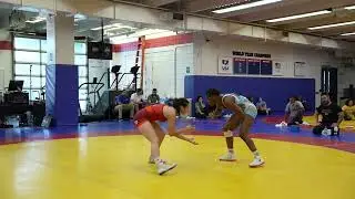 Adaugo Nwachukwu vs. Aine Drury | Round One 65 kg | 2024 U23 World Team Wrestle-off