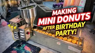Running the Mini Donut Machine After My Daughter&rsquo;s Birthday 🎉 | Lil Orbits SS1200