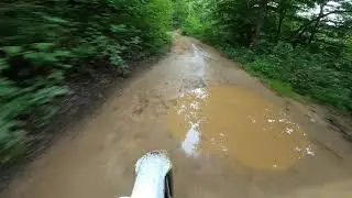 FE501 Dual Sport ripping Hatfield McCoy Trails in West Virginia!