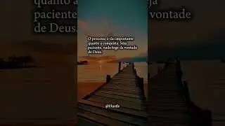 💭 O processo molda, a conquista confirma, e Deus conduz. #disciplina #frases #frasemotivacao