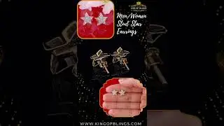 Special Collection Of Men's/Women's Stud Star Earrings