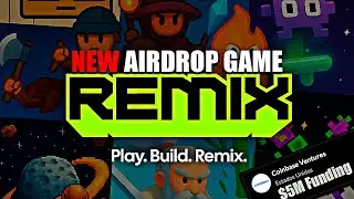 [$REMIX Airdrop] Jogue e Farm Remix Points - Investido pela COINBASE