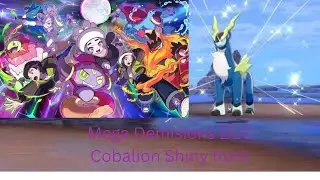 COBALION shiny hunting Pokemon Legends ZA Mega Dimensions DLC#dlc #subscribe #share