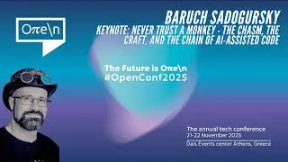 Keynote: Baruch Sadogursky - Never Trust a Monkey | #open_conf