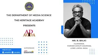 'Ideas drive a campaign not promotions'...says Director R Balki