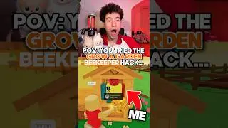 THIS Grow A Garden BEEKEEPER HACK Made Me RICH😭🐝💸❓
