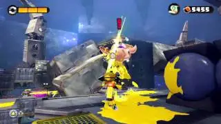 Splatoon Campaign: Level 19 (Tumbling Splatforms)