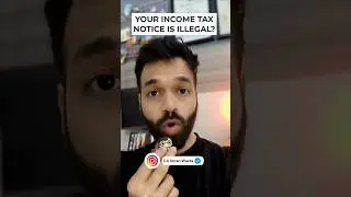 Income tax notices are Illegal?  High Court Case Law ❗