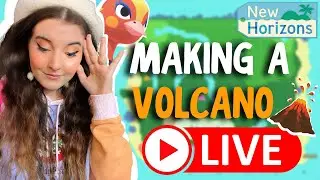 🔴 Turning My Island into a Volcano...