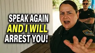 Tyrant Female Officers SHUT DOWN on Camera! | First Amendment Audit FAIL!
