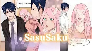 SasuSaku Kiss & Date / Sasusaku Comic / Modern Sasusaku [ Vertical Video ]