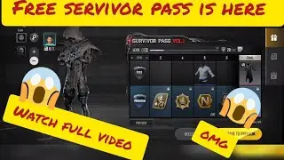 How to get Pubg new state free survivor pass here  #giveaway #watch till end #pubg newstate