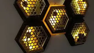 Tonic Hexagon Memory Book Tailored Frame Light-Up Wall Feature