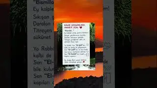 Kalbi Sıkışanlara Manevi Dua:❤️ #tevekk&uuml;l #teslimiyet #dua #kalp #islam #&ouml;ne&ccedil;ıkar #fypシ #viral