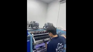 The process of producing a TTR #machine #packaging #thermaltransfer #thermaltransferribbon