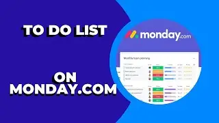 How To Create to Do List on Monday.com ? Monday.com Tutorial - Startups Business