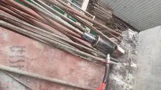 pull out test in rebar for 16 mm steel