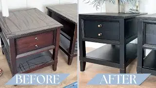 Refreshing this Outdated Nightstand Set for UNDER $100!