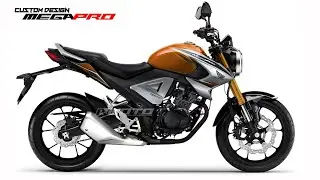 Custom design new honda megapro, ganteng polll