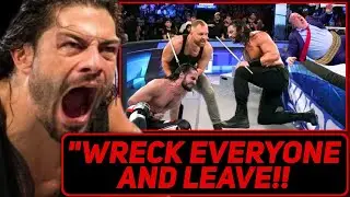 DEAN AMBROSE SURPRISE RETURN JOINS OTC ROMAN REIGNS BEAT UP PAUL HEYMAN SETH ROLLINS BACKLASH 2025