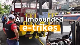 E-trike Operation Baclaran - MMDA