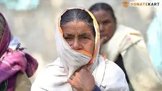 One Meal Can Save An Elderly Widow In Vrindavan