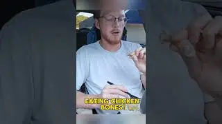 Michael Hickey Eats Chicken Bones 🐔