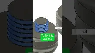How to 3D Print better threads #3dprinting #fusion360 #design