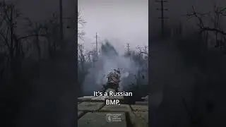 Ukrainian T-72B Tank POV: Engaging likely a Russian BMP in Thick Fog #ukraine #russia #warzone